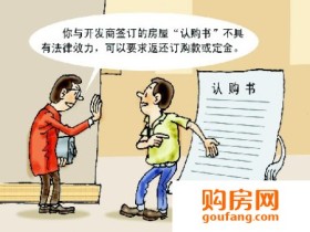 认购书内容都有什么 五大内容少一个都不要签字