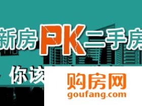 买新房还是二手房?对比这几项就知道了