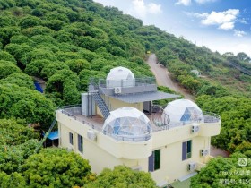 【云台别院】新晋半山腰民宿 9房+3顶星空帐篷房15床 一房一庭院围炉煮茶