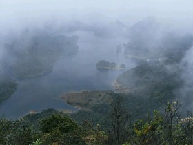 从化区吕田镇旅游景点 三角山